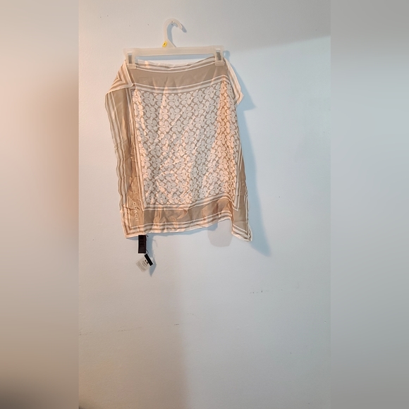 Coach Small Square Scarf - 20-21 Inches - Picture 8 of 9